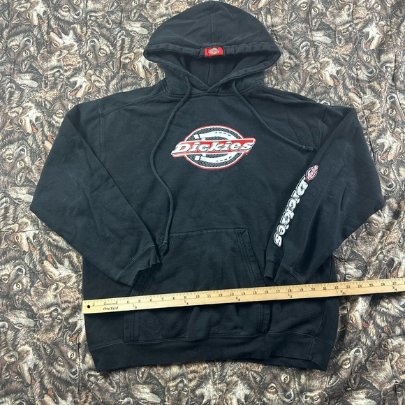 Early 2000s Dickies Black Graphic Hoodie - Picture 1 of 3